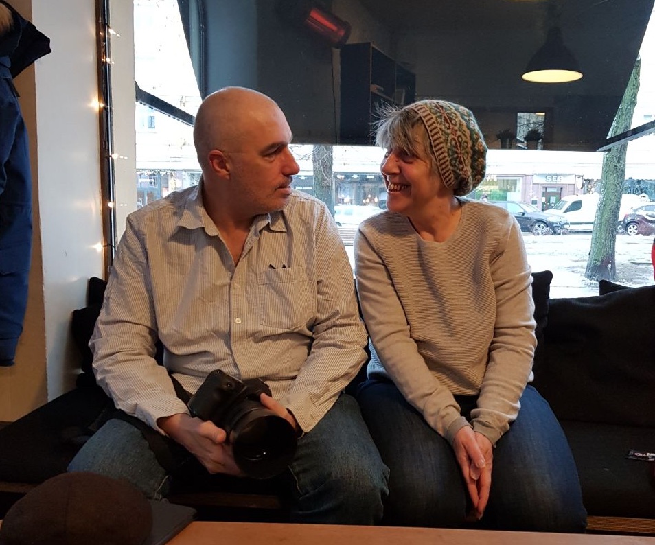 Franck et Anne à Vilnius, 2019