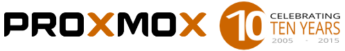 logo anniversaire Proxmox