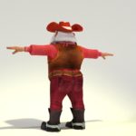 Wild West Toon Santa for Poser