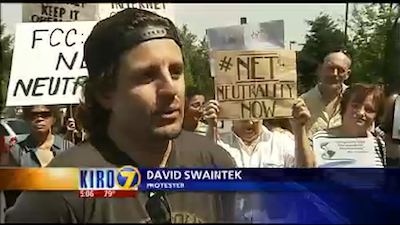 Seattle protests the FCC