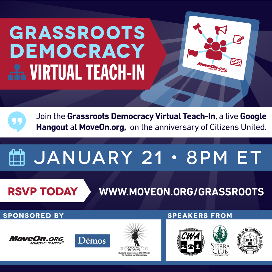 Grassroots Democracy Virtual Teach-in