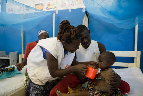 Patiente Ngangu, MSF nurse