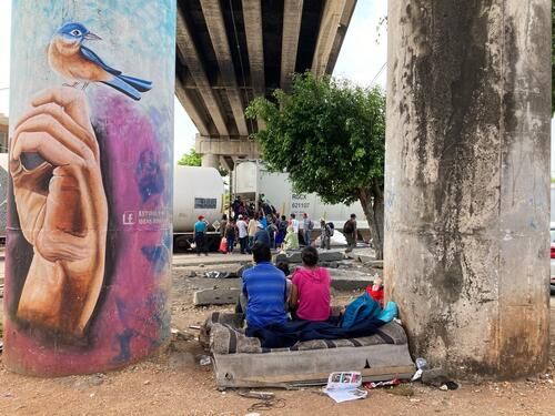 Migrants in the City of Coatzacoalcos