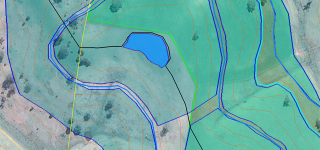 Irrigation Dam Concept Layout