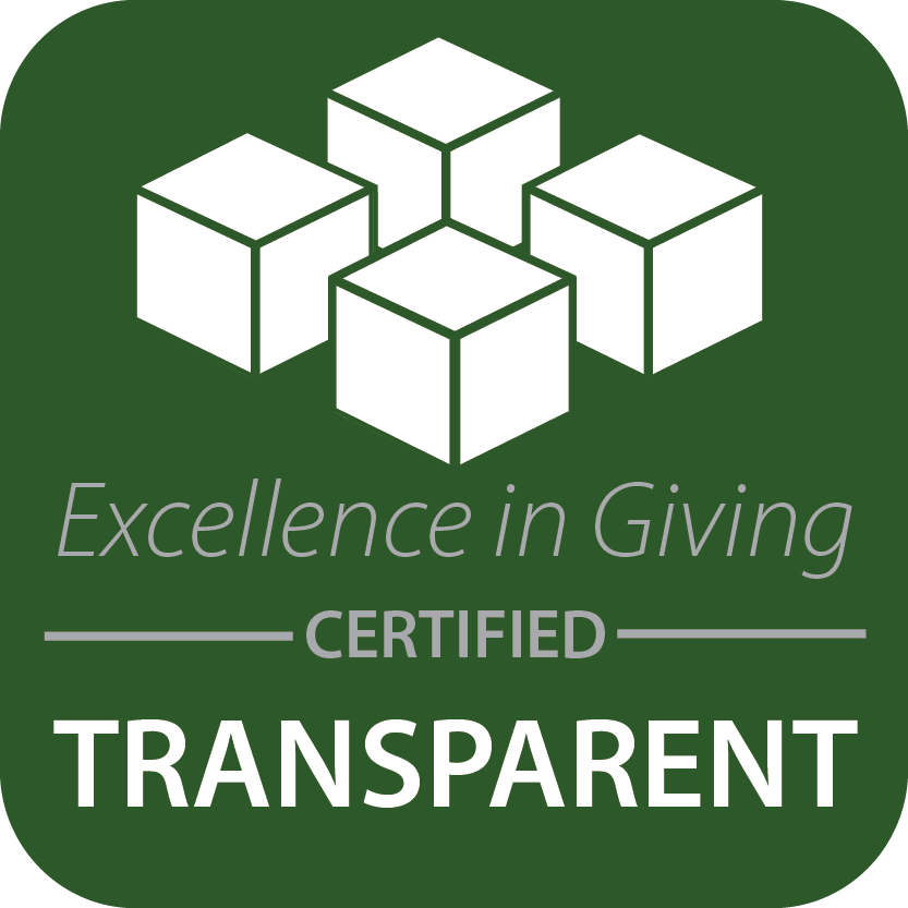 Excellence in Giving Certified Transparent badge