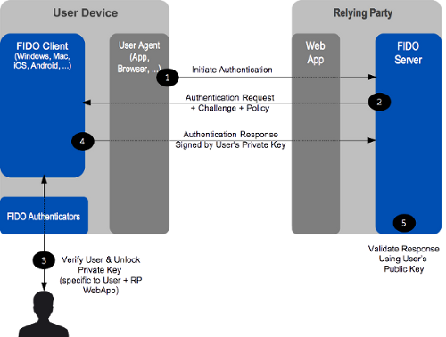 FIDO UAF authentication