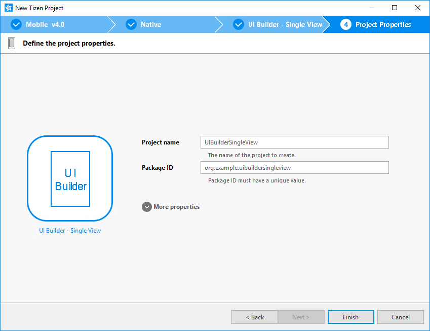 Project templates