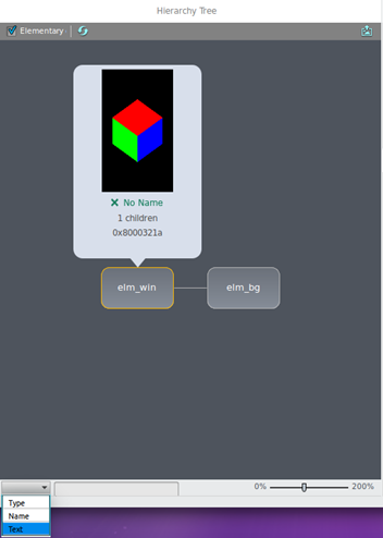 Hierarchy tree