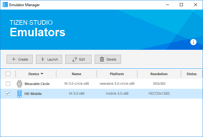 Emulator Manager