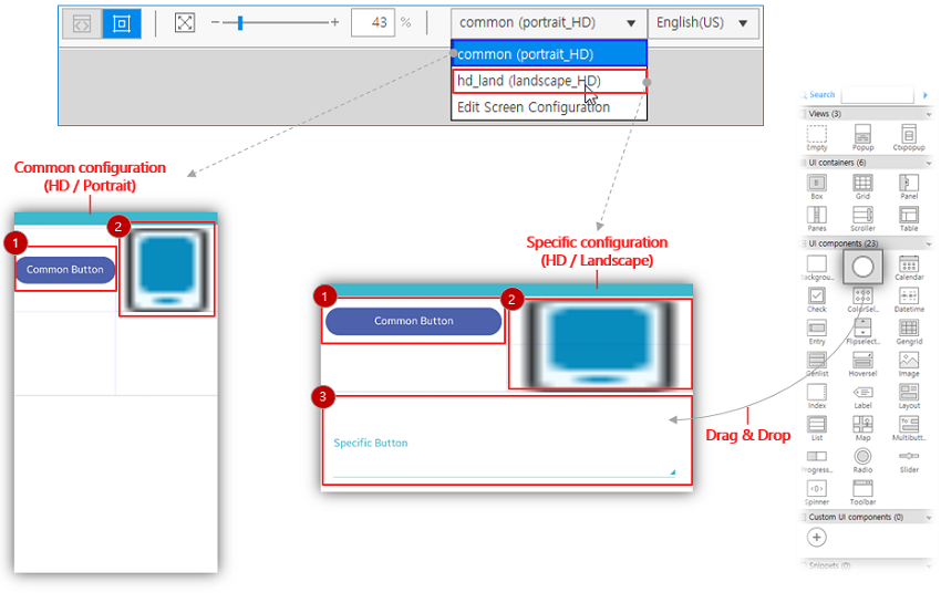 Mapping an alternative layout