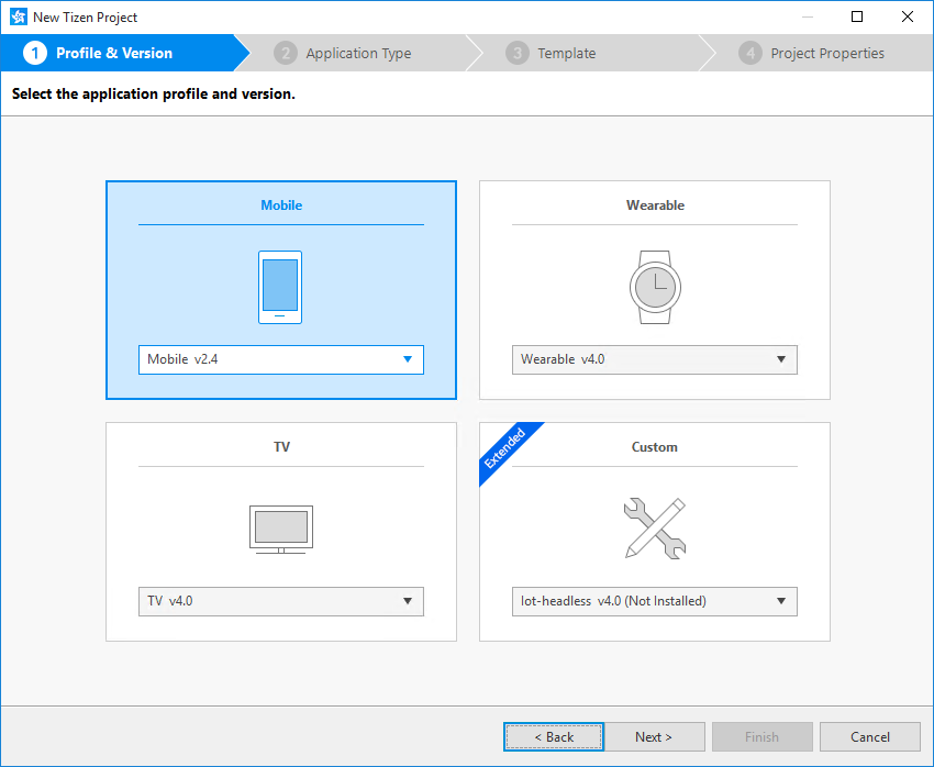 Create a Storyboard application