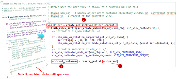 Designing the SettingsUI view