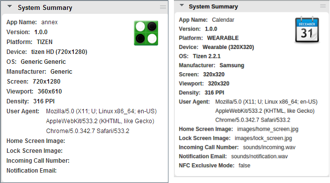 System Summary panel