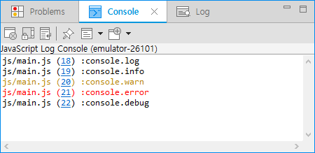 JavaScript log method colors