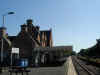 Axminster station looking west along the platform in 2008