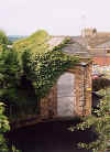 Former water-tower on west end of Crewkerne station platform