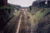 Lokking west towards Exeter Central station