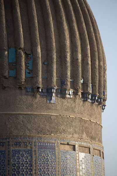 Close-up of the dome of the mausoleum of Gowhar Shad | Gowhar Shad Mausoleum | Afghanistan