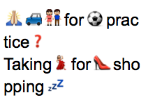 Bad line break in short lines with emoji