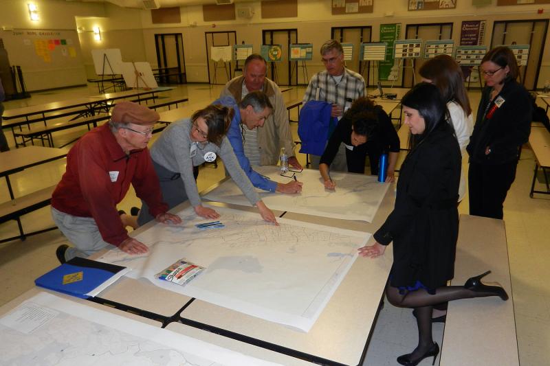 Bike Plan meeting attendees