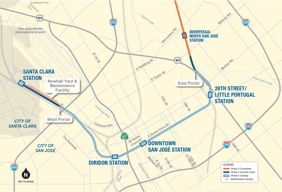 VTA's BART Silicon Valley Phase II Extension Project