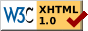 [Valid XHTML]