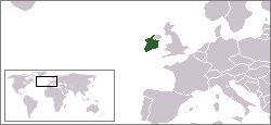 Irlanda - Localizzazione