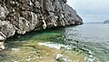 Wave-cut notch and submerged platform in Elet Island, Busuanga, Palawan, Philippines