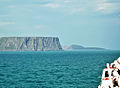 La falesia di Capo Nord vista dal mare