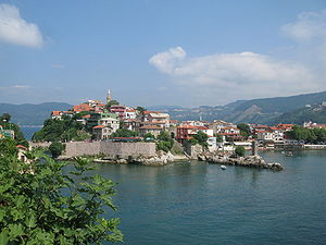 A antiga cidade portuária de Amasra