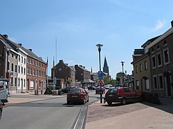 The centre of Aubel