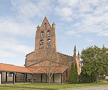 Church "Saint Jean-Baptiste", bell gable.