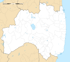 Matsukawa Station is located in Fukushima Prefecture