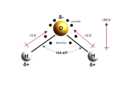 Image 12Water molecule - structure and dipole moment (from Properties of water)