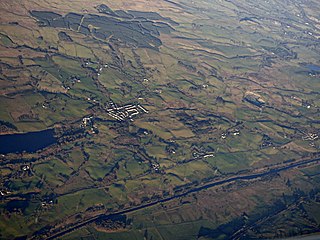 Banton in relation to the Forth & Clyde Canal