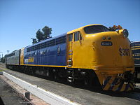 Pacific National liveried S307 at Newport Workshops in March 2008