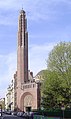 Saint Odile is a rare example of an Art Deco church in Paris.