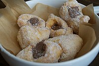 Zeppole isi Nutella