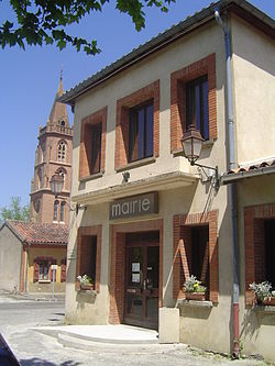 Skyline of Sainte-Foy-d'Aigrefeuille