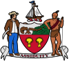 Official logo of Albany (Mohican: Paupautanwuthyauk)[1]