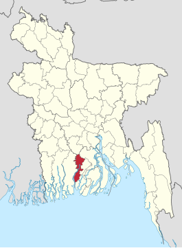 Distrikt Pirojpur in Bangladesch