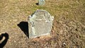 Early grave marker from 1749