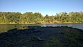 Remains of ferry landing site on Merrimack side looking towards Litchfield