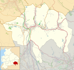 Goodshaw is located in the Borough of Rossendale