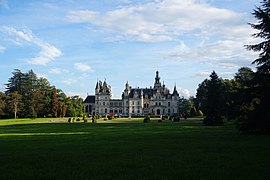 Château de Valmirande (rear), from the road.jpg