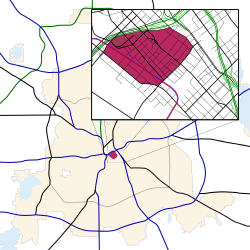 Location in Dallas