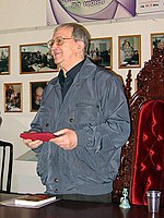 Борис Стругацкий на заседании литературного семинара в 2006 году