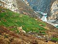 Terrasse bei der Tiger-Spronk-Schlucht, enger vun den déifste Schluchte vun der Welt