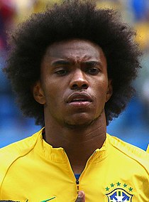 Willian a Brazília színeiben 2018-ban