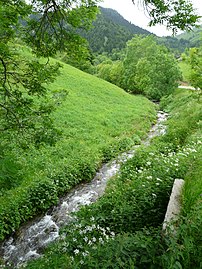 La Neste d'Oueil sur la commune.